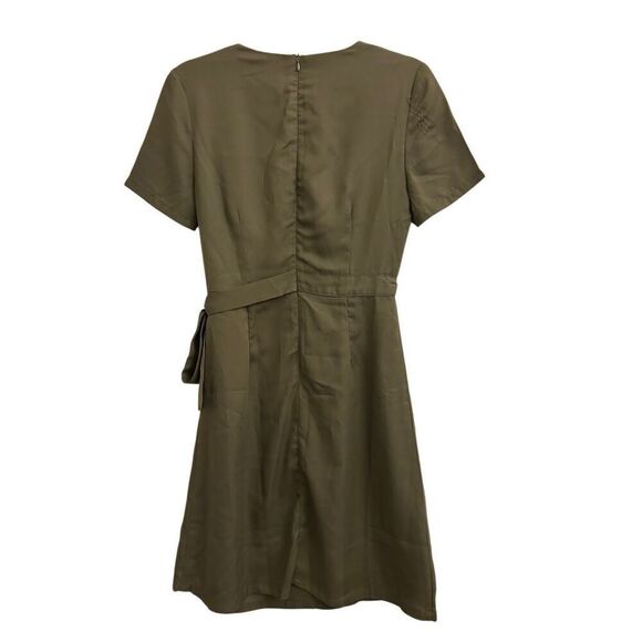 Mod Ref Faux Wrap Front Dress NWT S - Picture 2 of 9